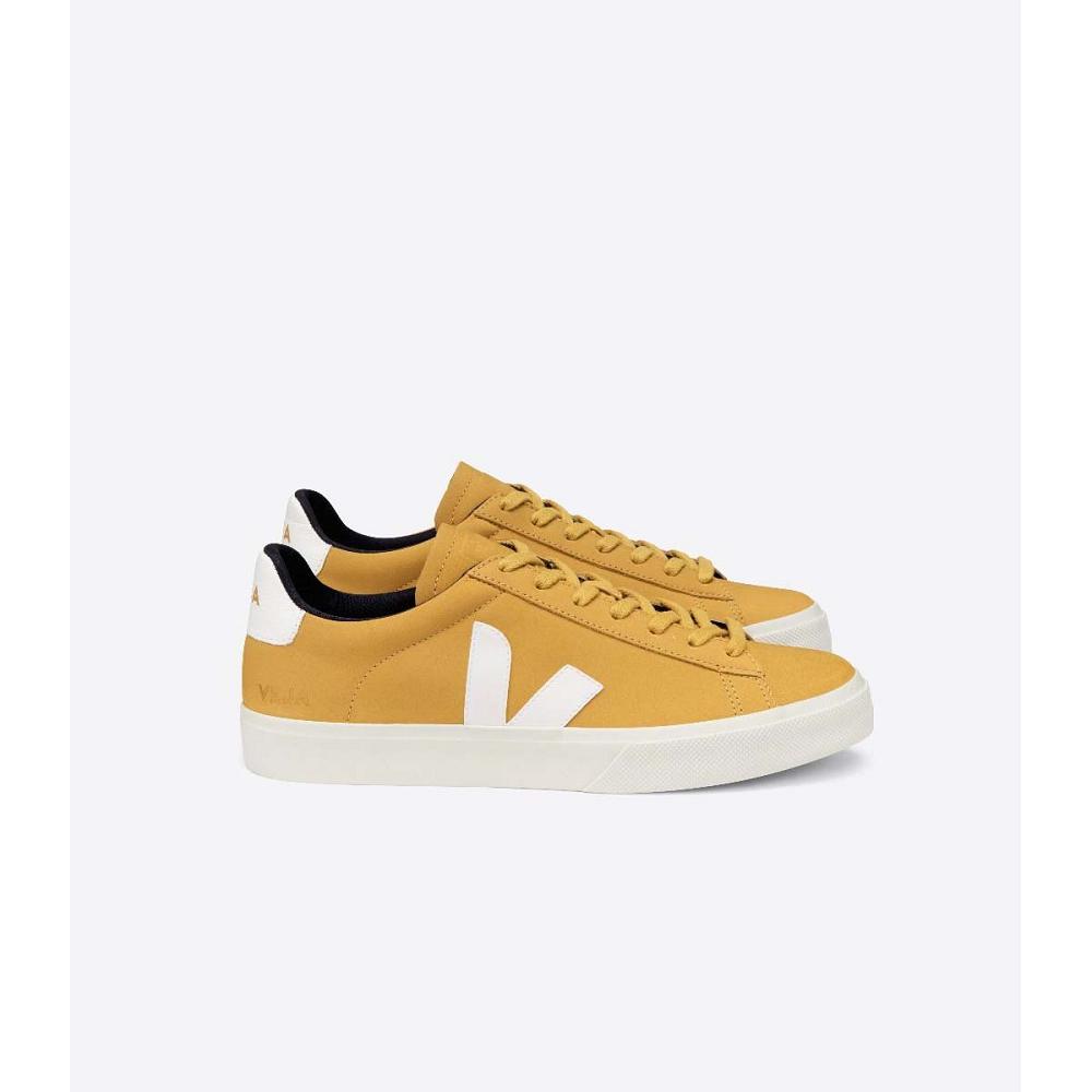 Veja CAMPO NUBUCK Low Tops Sneakers Dame Oransje | NO 598DFM